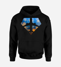 Thumbnail for Supermen of The Skies (Sunrise) Designed Hoodies