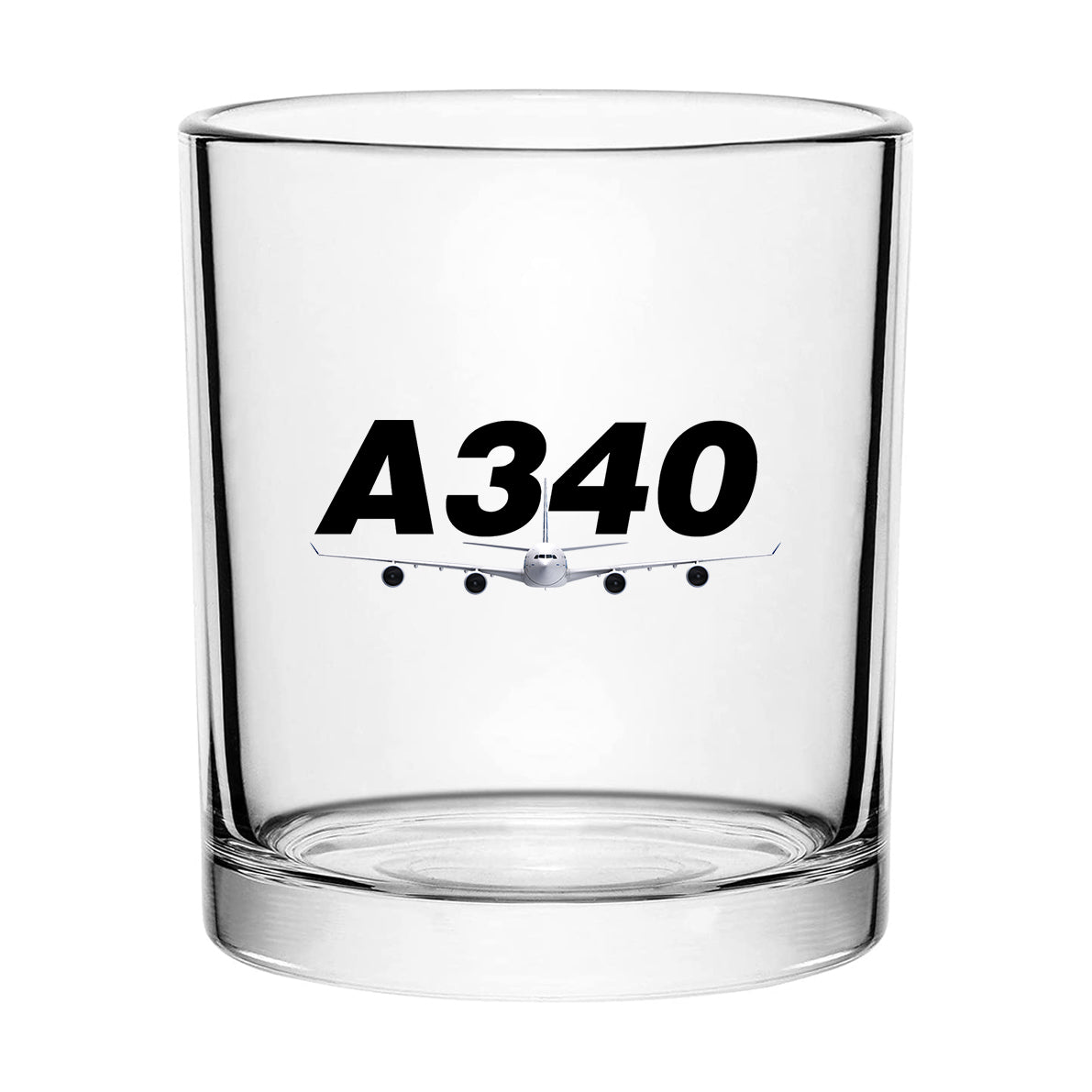 Super Airbus A340 Designed Special Whiskey Glasses