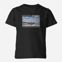 Thumbnail for Amazing Clouds and Boeing 737 NG Designed Children T-Shirts