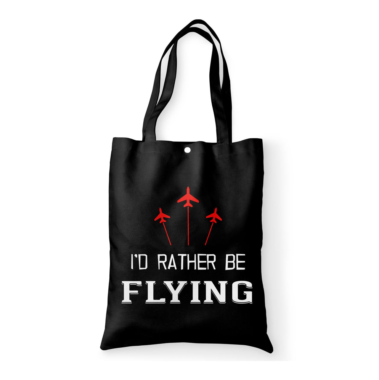 I'D Rather Be Flying Designed Tote Bags