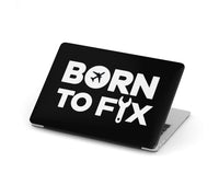 Thumbnail for Born To Fix Airplanes Designed Macbook Cases
