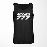 Thumbnail for Boeing 777 & Text Designed Tank Tops