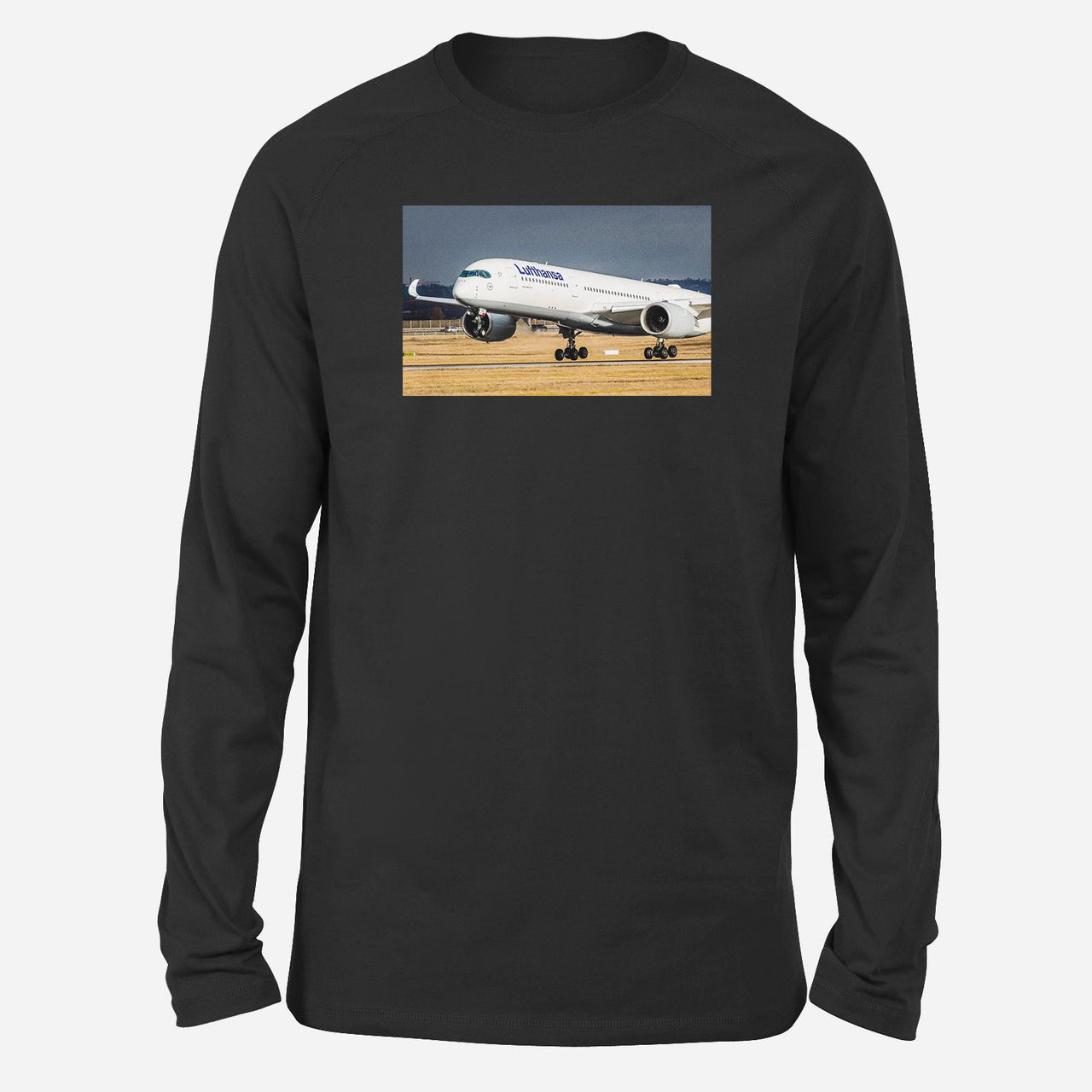 Lutfhansa A350 Designed Long-Sleeve T-Shirts