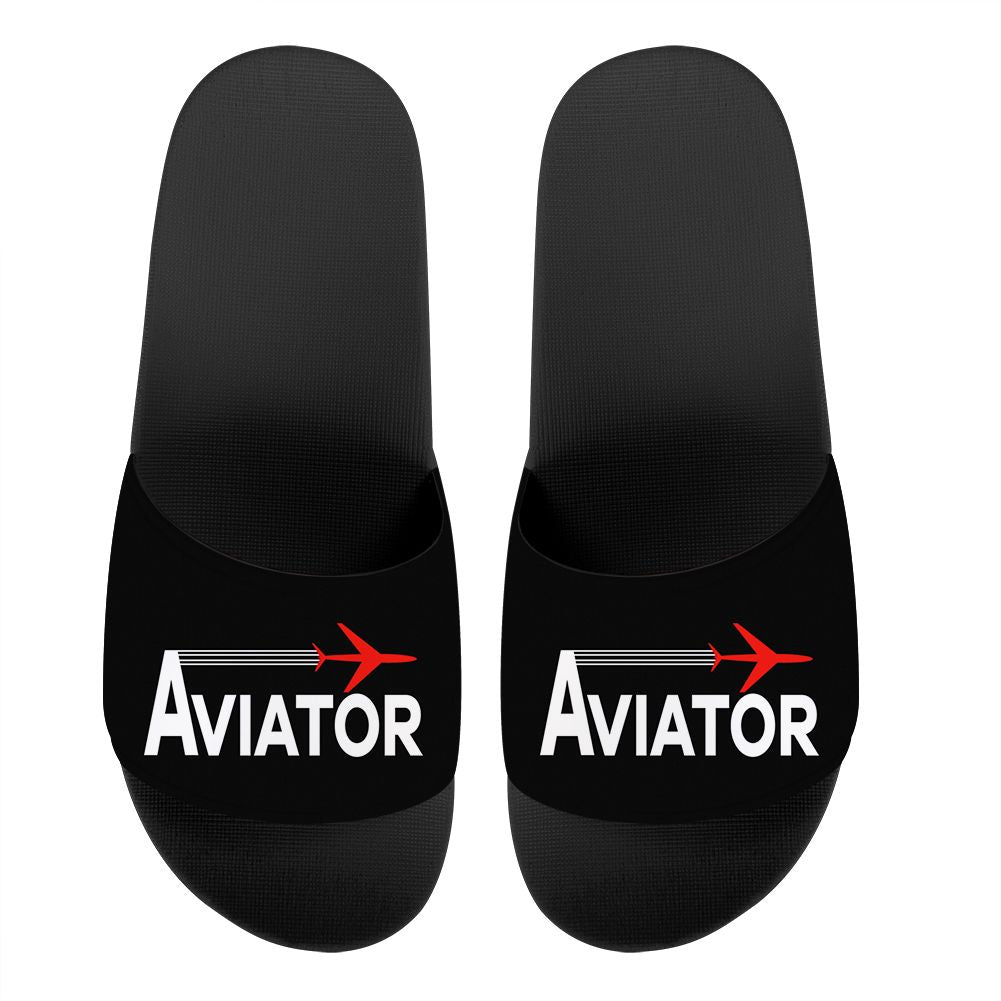 Aviator Designed Sport Slippers