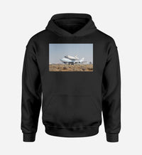 Thumbnail for Boeing 747 Carrying Nasa's Space Shuttle Designed Hoodies