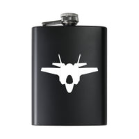 Thumbnail for Fighter Jet 35 Silhouette Designed Stainless Steel Hip Flasks