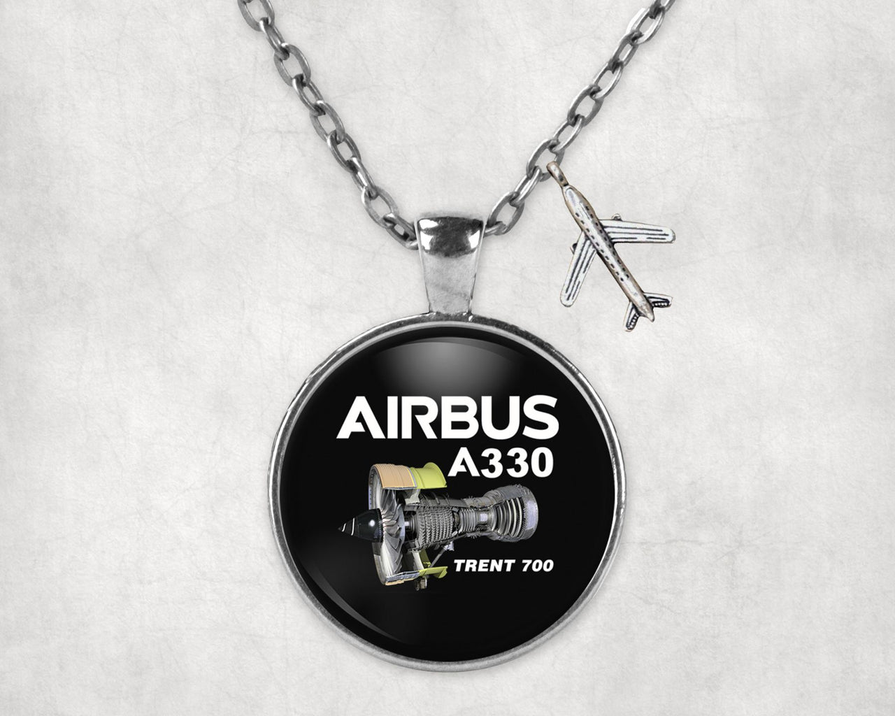 Airbus A330 & Trent 700 Engine Designed Necklaces