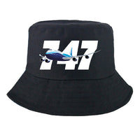 Thumbnail for Super Boeing 747 Designed Summer & Stylish Hats