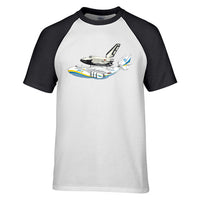 Thumbnail for Antonov An-225 & Buran Designed Raglan T-Shirts