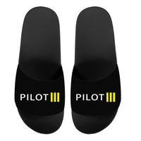 Thumbnail for Pilot & Stripes (3 Lines) Designed Sport Slippers