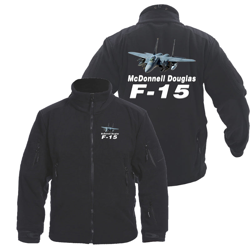 The McDonnell Douglas F15 Designed Fleece Military Jackets (Customizable)