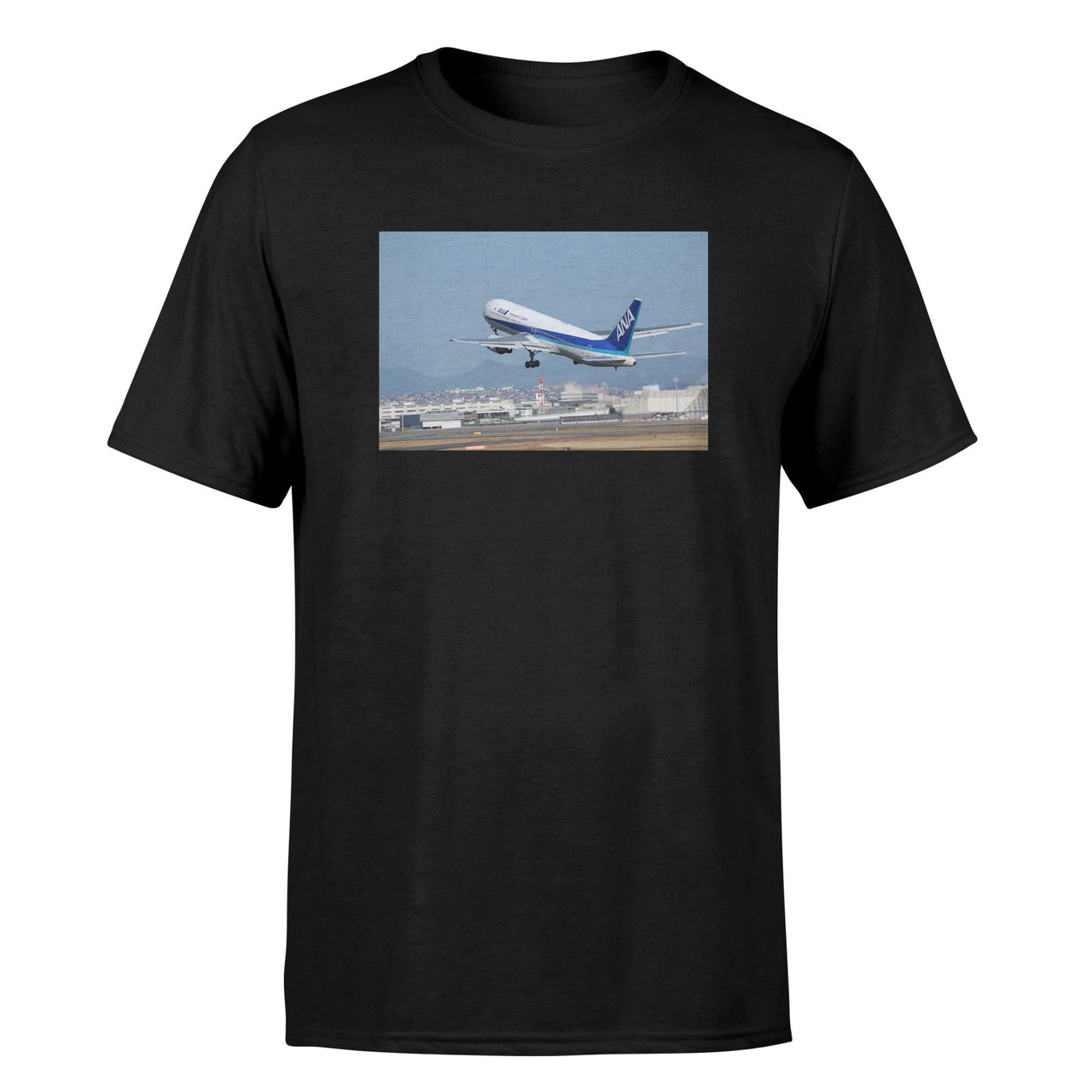 Departing ANA's Boeing 767 Designed T-Shirts