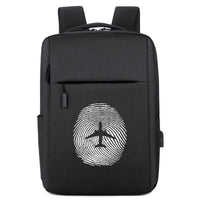 Thumbnail for Aviation Finger Print Designed Super Travel Bags