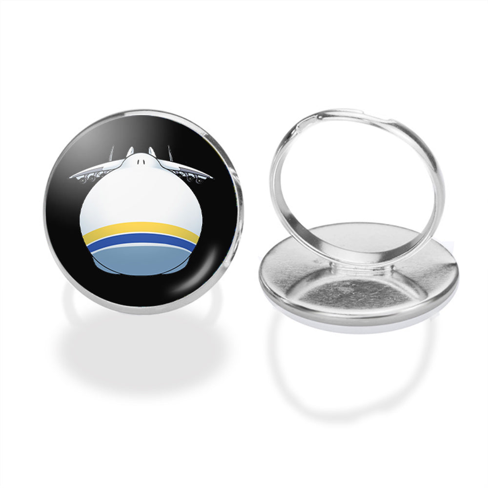 Antonov 225 ROUND Designed Rings