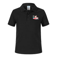 Thumbnail for Little Pilot Designed Children Polo T-Shirts