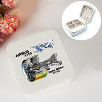 Thumbnail for Airbus A380 & GP7000 Engine Designed Leather Jewelry Boxes