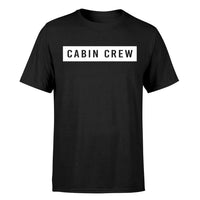 Thumbnail for Cabin Crew Text Designed T-Shirts