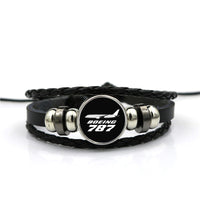 Thumbnail for The Boeing 787 Designed Leather Bracelets