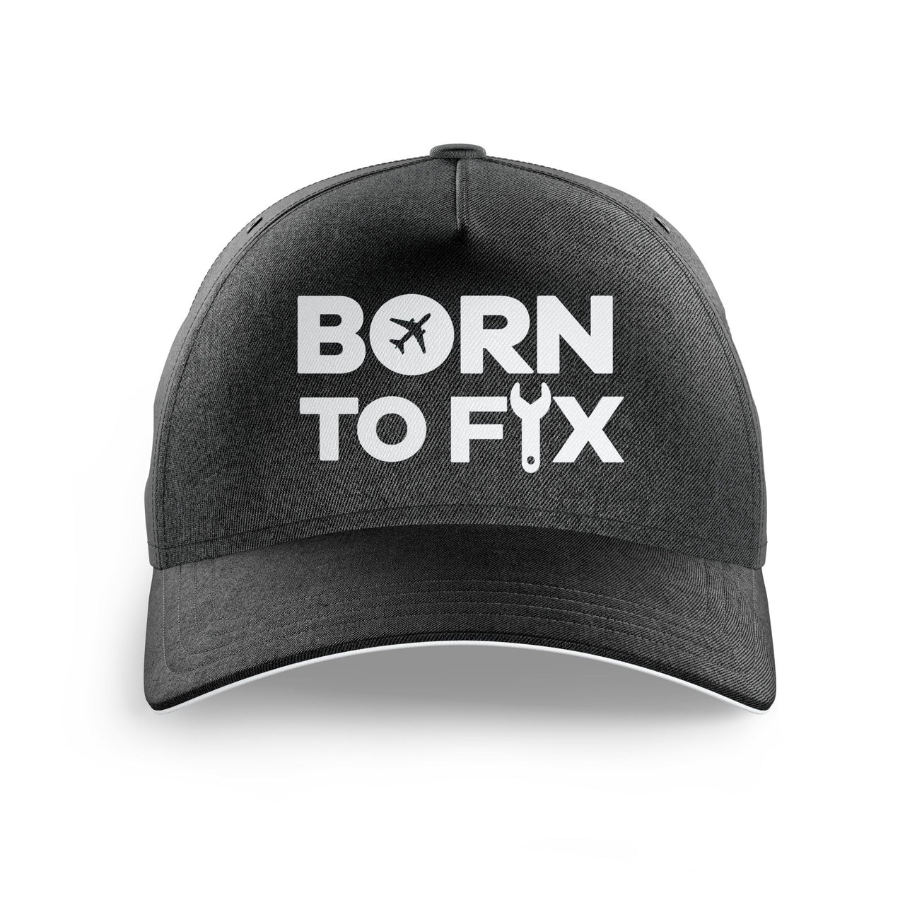 Born To Fix Airplanes Printed Hats