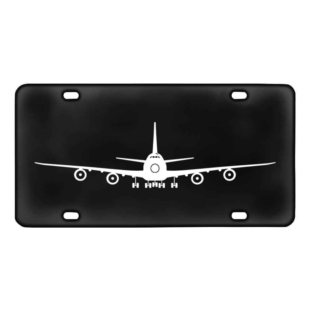 Boeing 747 Silhouette Designed Metal (License) Plates