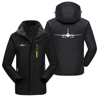 Thumbnail for Boeing 757 Silhouette Designed Thick Skiing Jackets