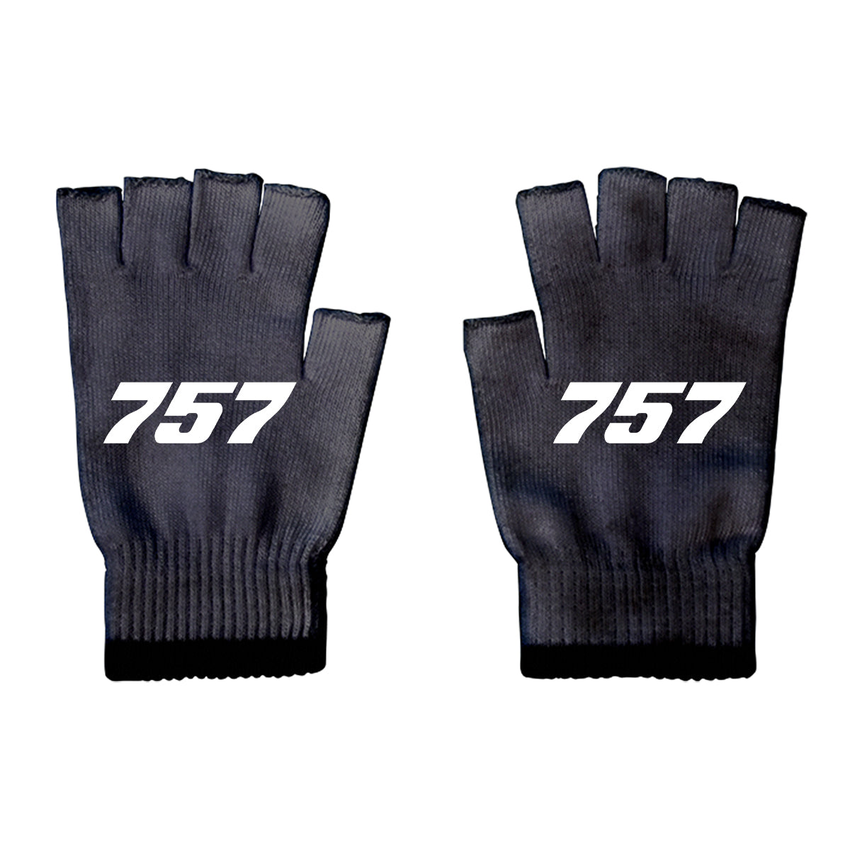 757 Flat Text Designed Cut Gloves