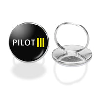 Thumbnail for Pilot & Stripes (3 Lines) Designed Rings