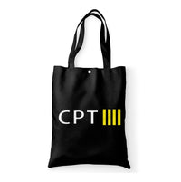 Thumbnail for CPT & 4 Lines Designed Tote Bags