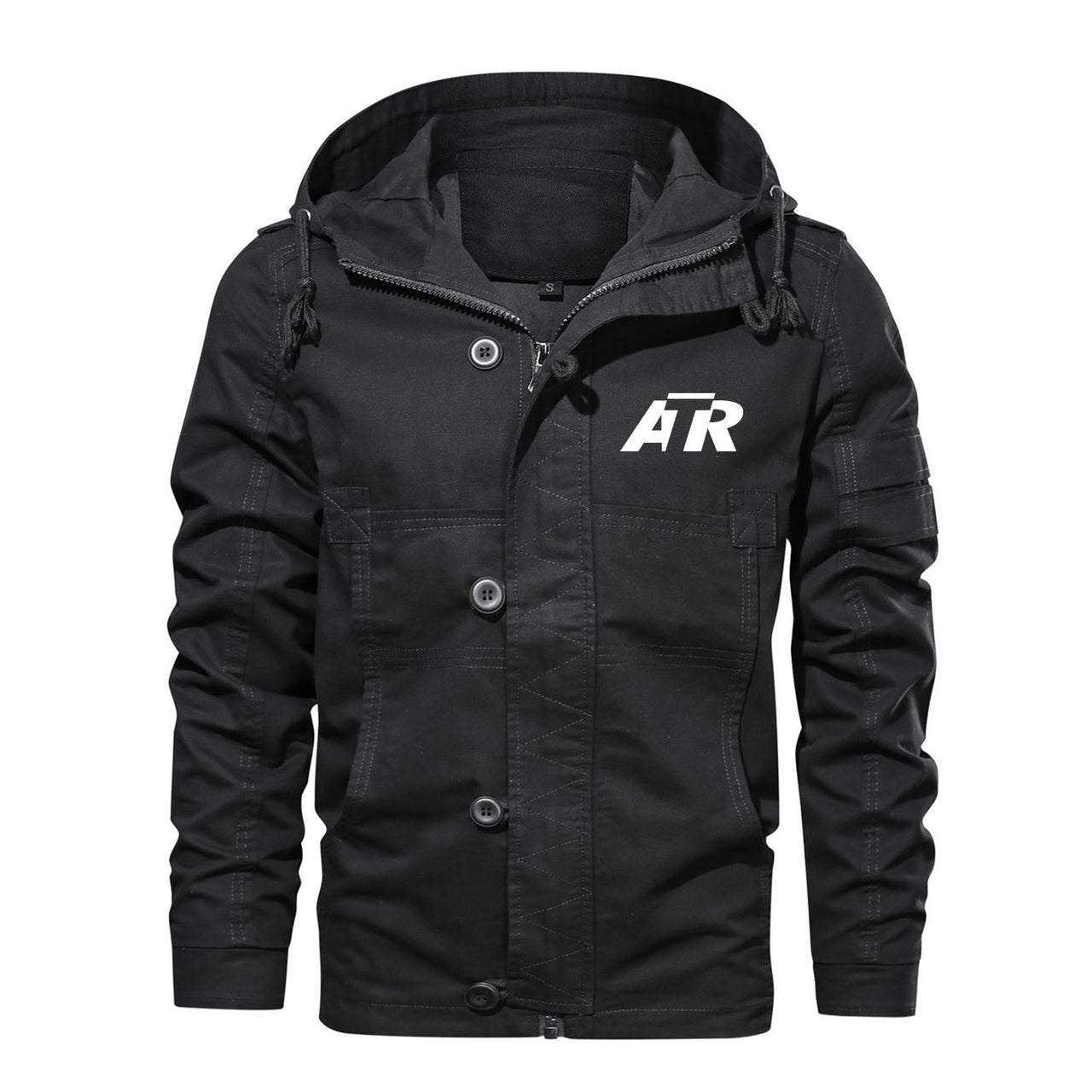ATR & Text Designed Cotton Jackets