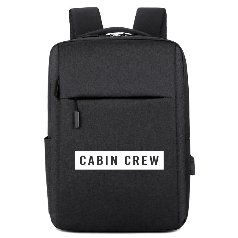 Cabin Crew Text Designed Super Travel Bags