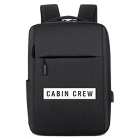 Thumbnail for Cabin Crew Text Designed Super Travel Bags