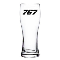 Thumbnail for 767 Flat Text Designed Pilsner Beer Glasses