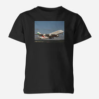 Thumbnail for Departing Emirates A380 Designed Children T-Shirts