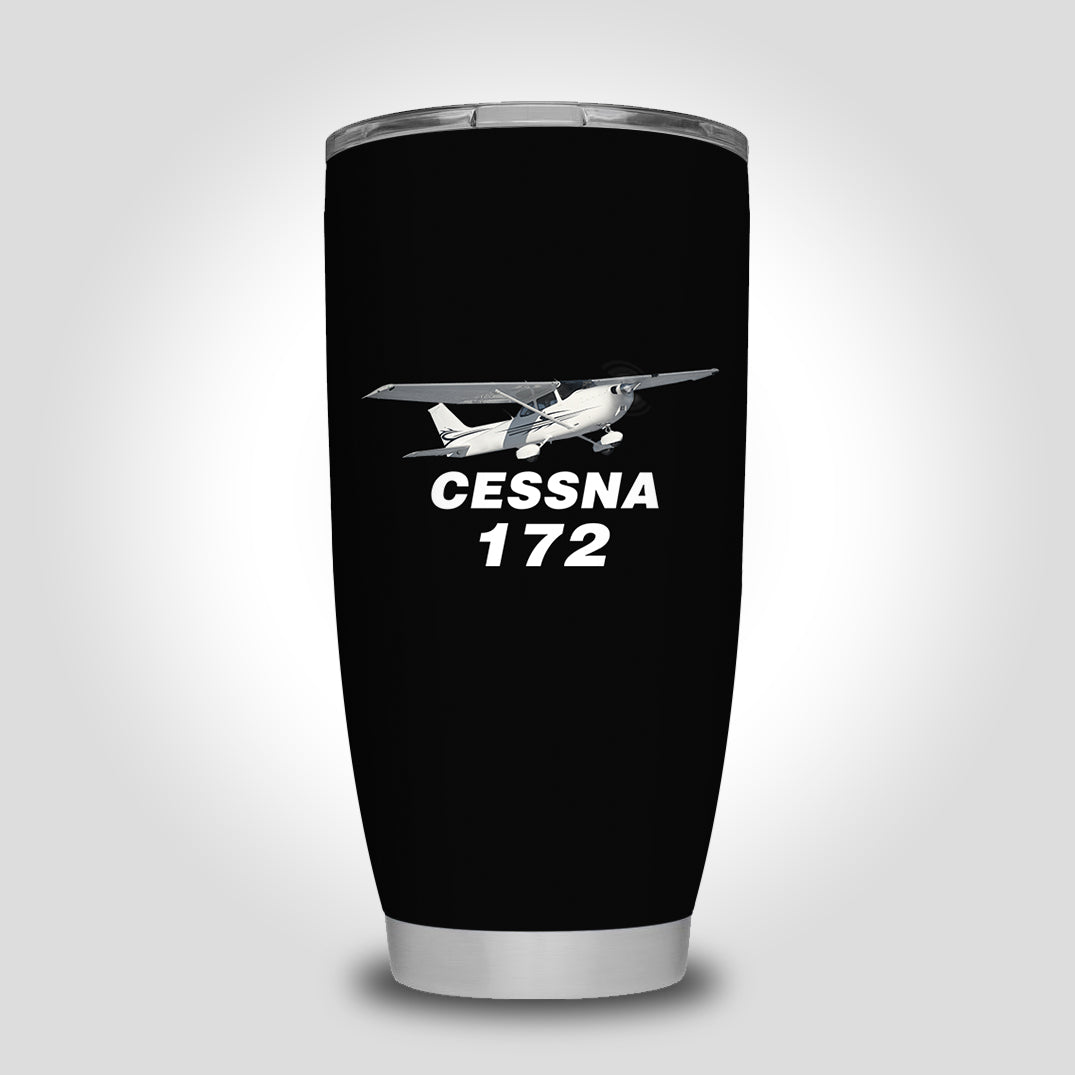 The Cessna 172 Designed Tumbler Travel Mugs