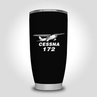 Thumbnail for The Cessna 172 Designed Tumbler Travel Mugs