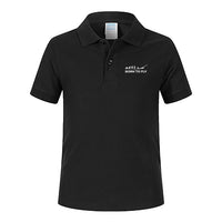 Thumbnail for Born To Fly Glider Designed Children Polo T-Shirts