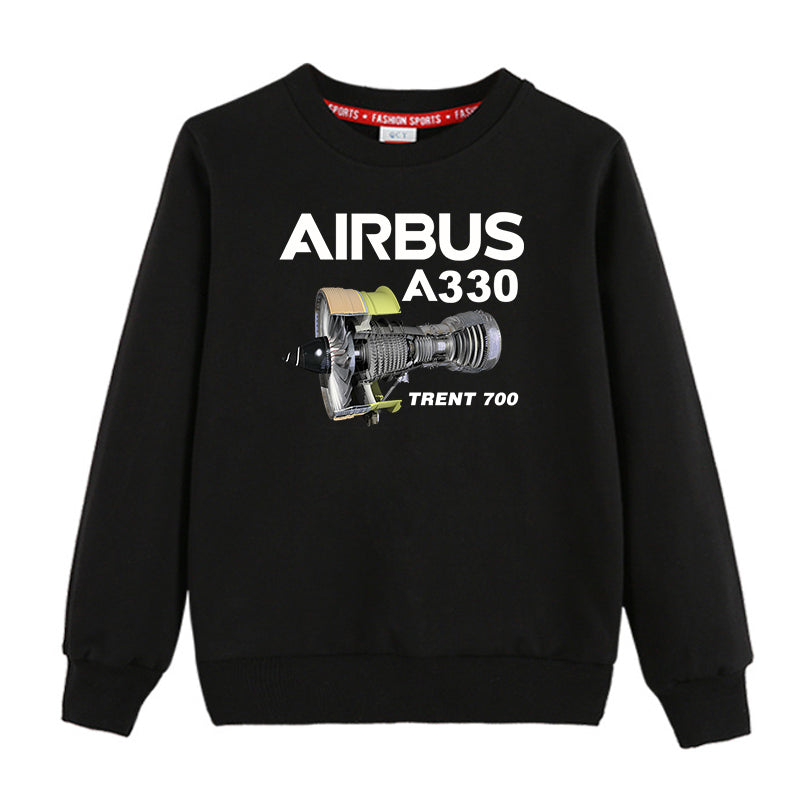 Airbus A330 & Trent 700 Engine Designed "CHILDREN" Sweatshirts