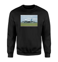 Thumbnail for Departing Airbus A380 with Original Livery Designed Sweatshirts