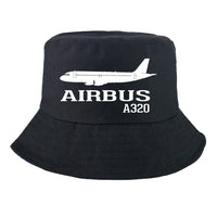 Thumbnail for Airbus A320 Printed Designed Summer & Stylish Hats