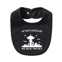 Thumbnail for Air Traffic Controllers - We Rule The Sky Designed Baby Saliva & Feeding Towels