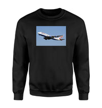 Thumbnail for Departing British Airways Boeing 747 Designed Sweatshirts