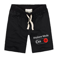 Thumbnail for Airplane Mode On Designed Cotton Shorts