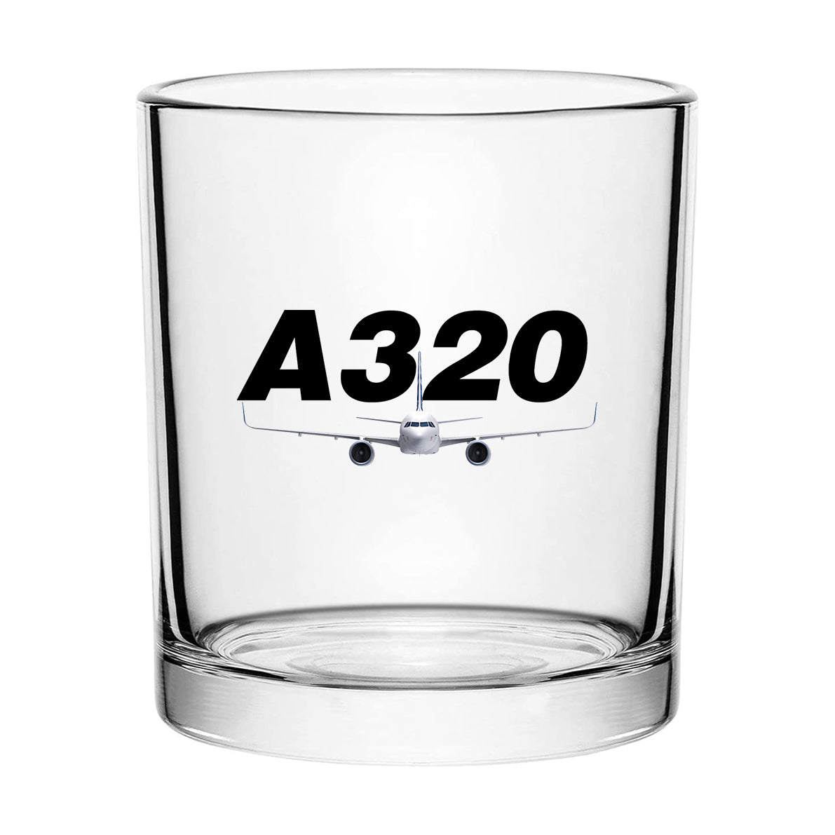Super Airbus A320 Designed Special Whiskey Glasses