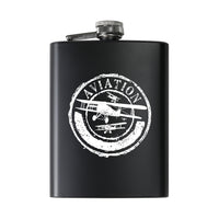 Thumbnail for Aviation Lovers Designed Stainless Steel Hip Flasks