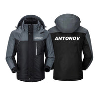 Thumbnail for Antonov & Text Designed Thick Winter Jackets