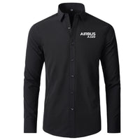 Thumbnail for Airbus A320 & Text Designed Long Sleeve Shirts