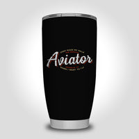 Thumbnail for Aviator - Dont Make Me Walk Designed Tumbler Travel Mugs
