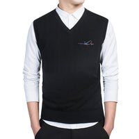 Thumbnail for Multicolor Airplane Designed Sweater Vests