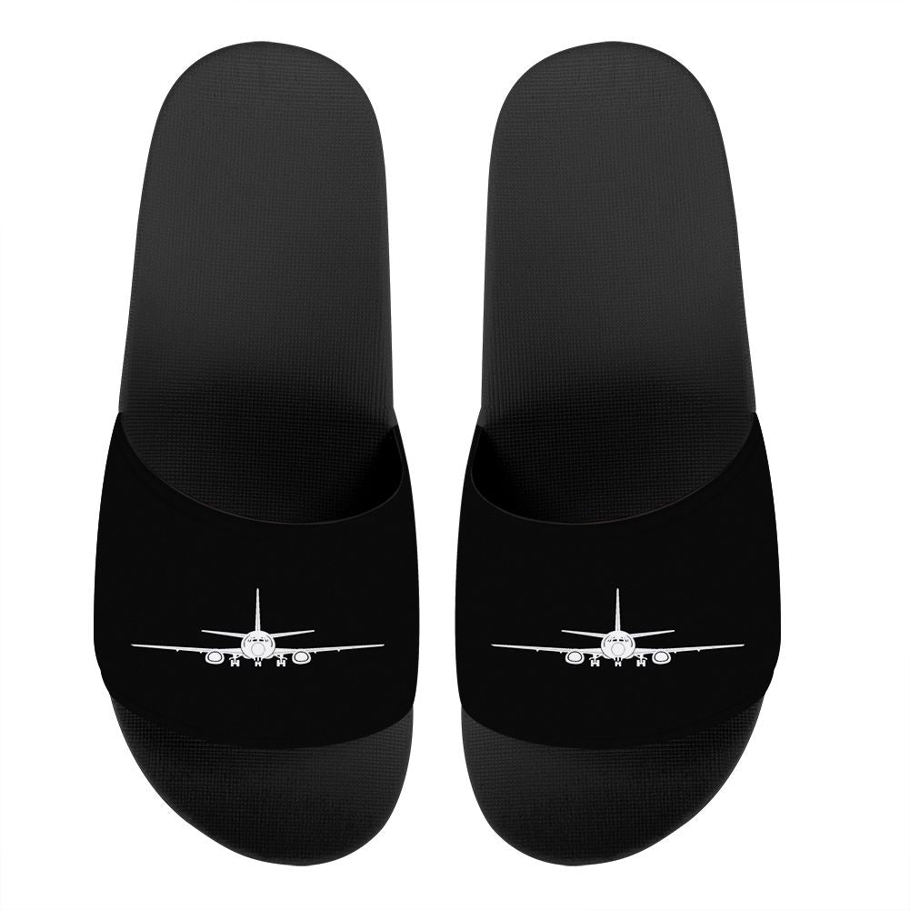 Boeing 737 Silhouette Designed Sport Slippers