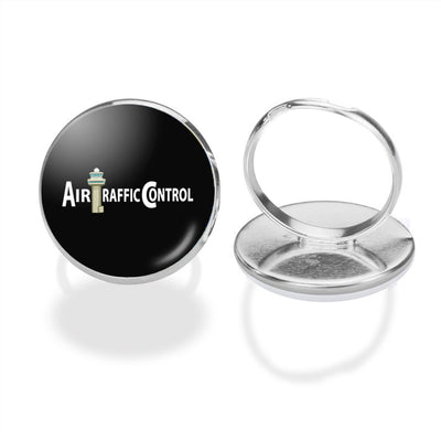 Air Traffic Control aviation ring in stainless steel.